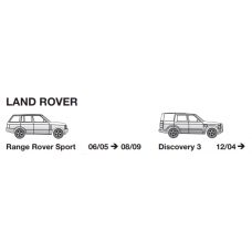 Штатная электрика фаркопа Hak-System (7-полюсная) Range Rover Sport 2005-2009/DISCOVERY 2004-2009